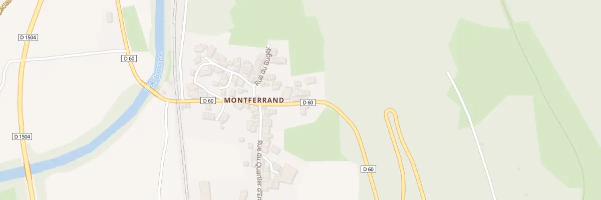 Plan du 5220 Montferrand à Torcieu