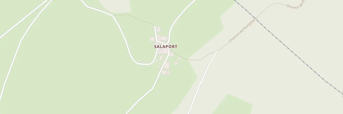Plan du 5533 Che de Rongetant à Ambronay