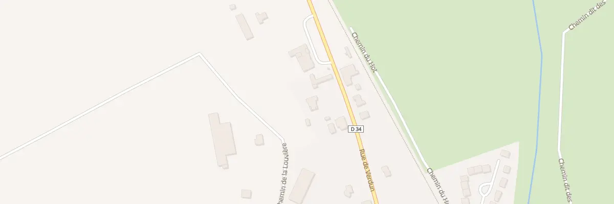 Plan du 37B Rue de Verdun aux Monthairons