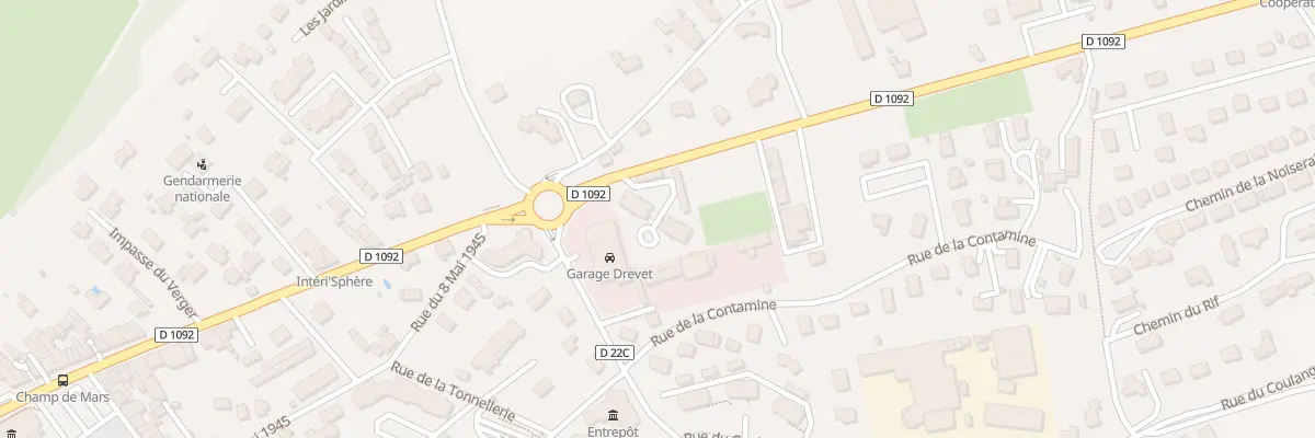 Plan du 56 Rte de Grenoble à Vinay