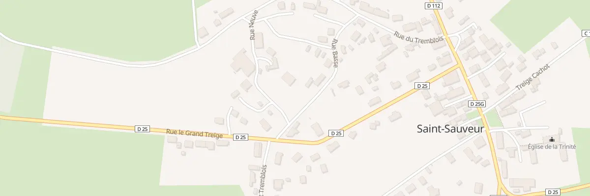Plan du 9008 Rue Basse à Saint-Sauveur