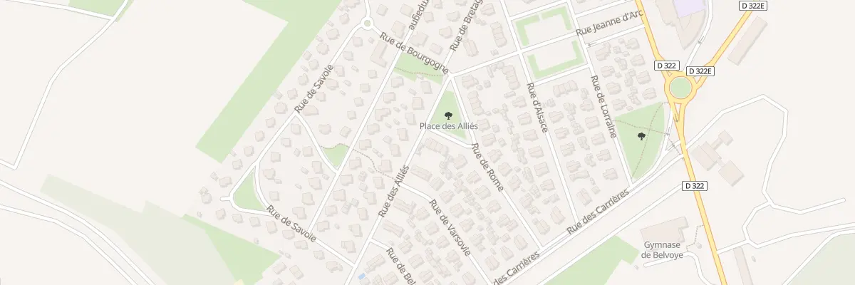 Plan du 27 Rue de Rome à Damparis