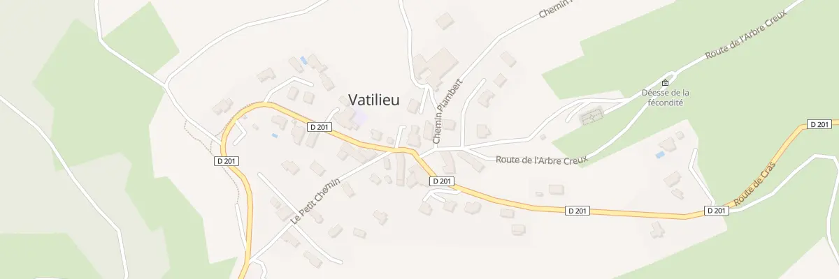 Plan du 10 Le Village à Vatilieu