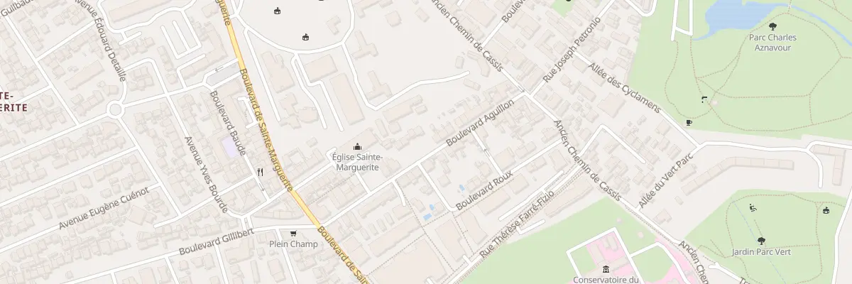 Plan du 39 Bd Aguillon à Marseille 9e Arrondissement