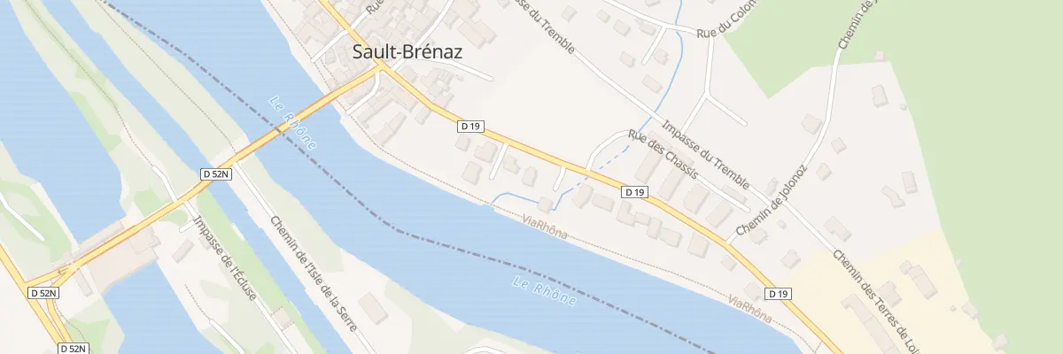 Plan du 8D Rue de l’Industrie à Sault-Brénaz