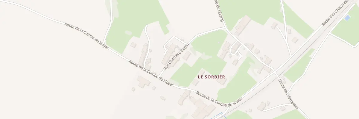 Plan du 4 Charrière Baron à Maynal