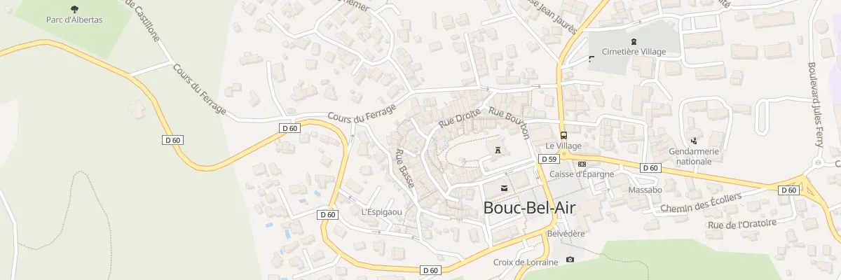 Plan du 1 Rue du Barri à Bouc-Bel-Air