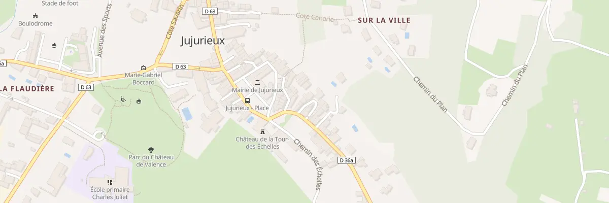 Plan du 17 Rle du Puits à Jujurieux