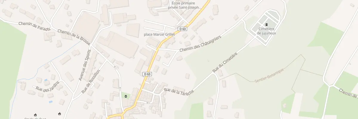 Plan du 31 Imp du Miroir à Jujurieux