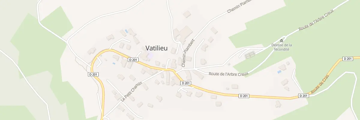 Plan du 5018 La Guillotiere à Vatilieu