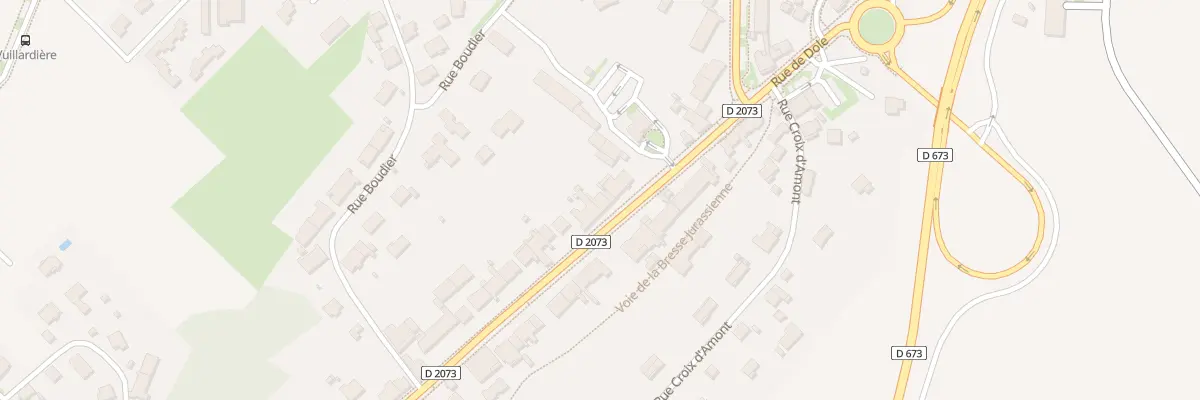 Plan du 12 Rue Nationale à Tavaux