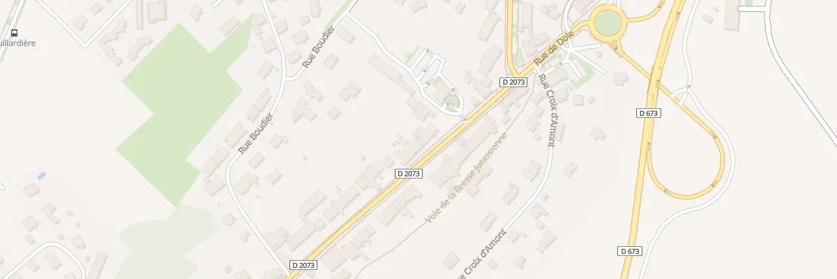 Plan du 10 Rue Nationale à Tavaux