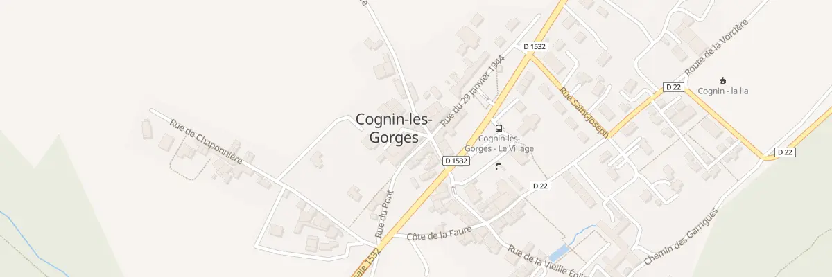 Plan du 5 Imp des Tilleuls à Cognin-les-Gorges