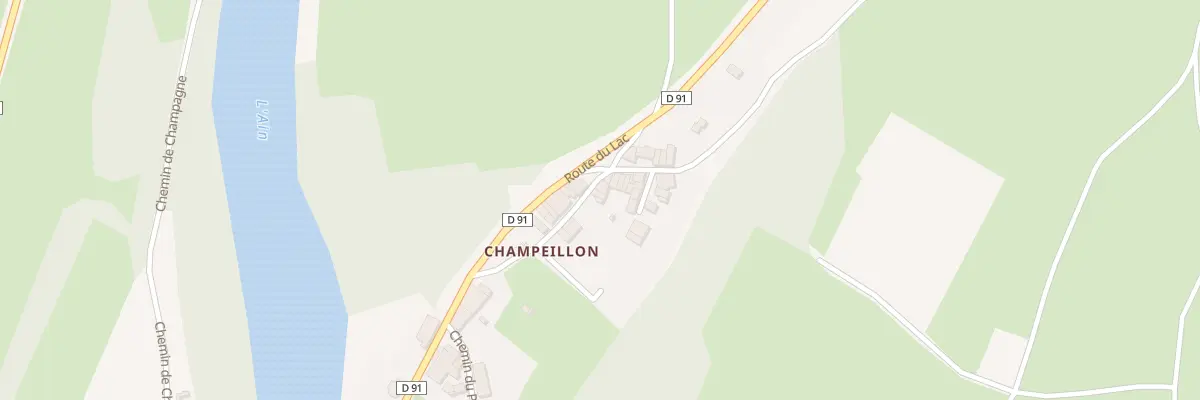 Plan du 126 Rue du Vieux Four - Champeillo à Poncin