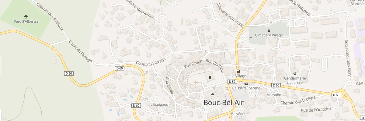 Plan du 4 Pl de l’Horloge à Bouc-Bel-Air
