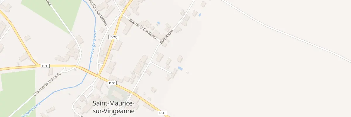 Plan du 10 Rue Haute à Saint-Maurice-sur-Vingeanne
