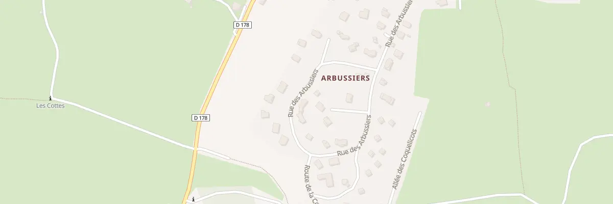 Plan du 460 Rue des Arbussiers à La Chapelle-en-Vercors