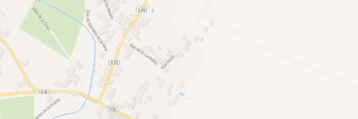 Plan du 14 Rue Haute à Saint-Maurice-sur-Vingeanne
