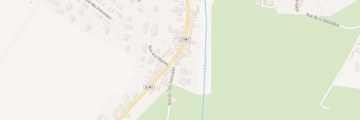 Plan du 117 Rue Saint-jean à Pontailler-sur-Saône