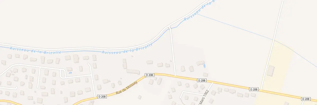 Plan du 54 Rue de Moissey à Auxonne