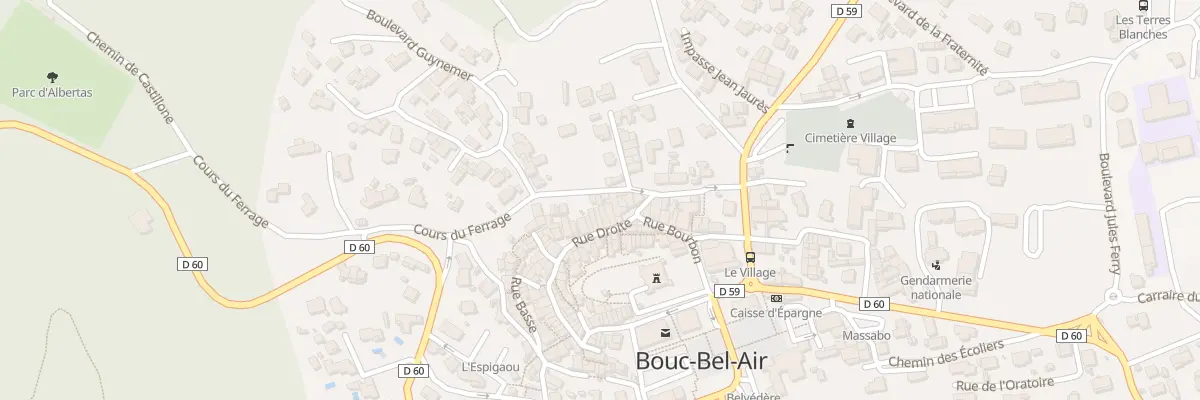 Plan du 119 Crs du Ferrage à Bouc-Bel-Air