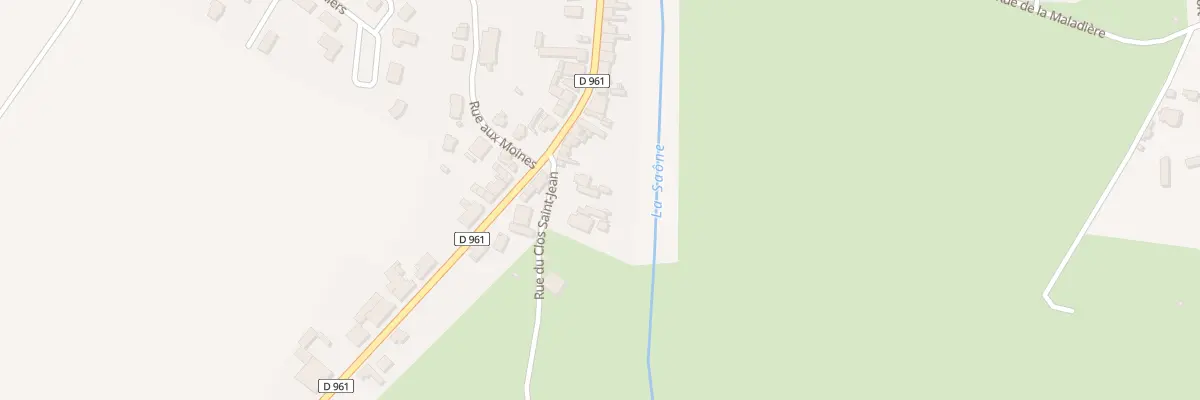 Plan du 3 Rue des Clos Saint Jean à Pontailler-sur-Saône