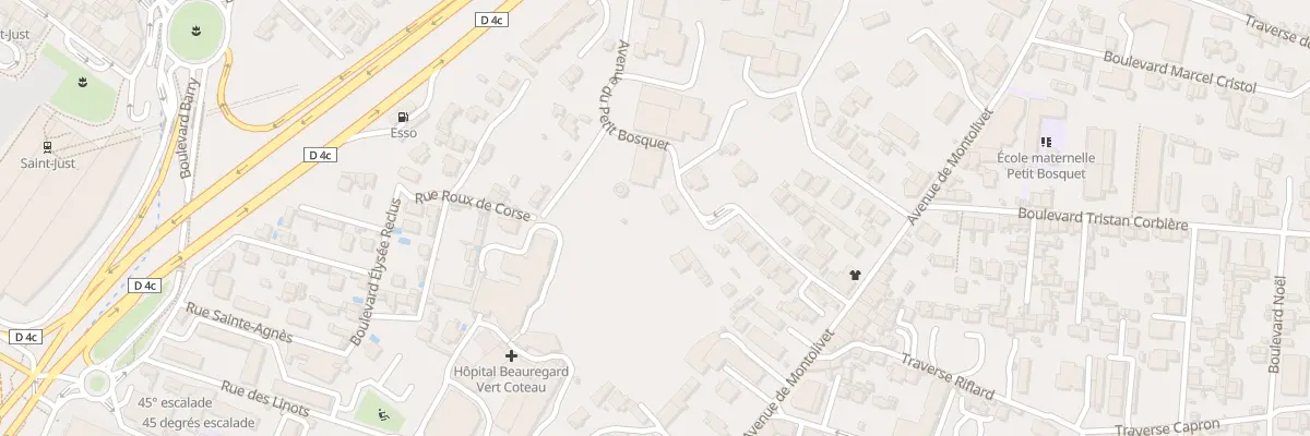 Plan du 11A Av du Petit Bosquet à Marseille 12e Arrondissement