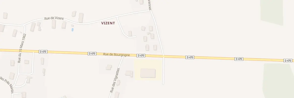 Plan du 3 Rue des Varennes à Cosges
