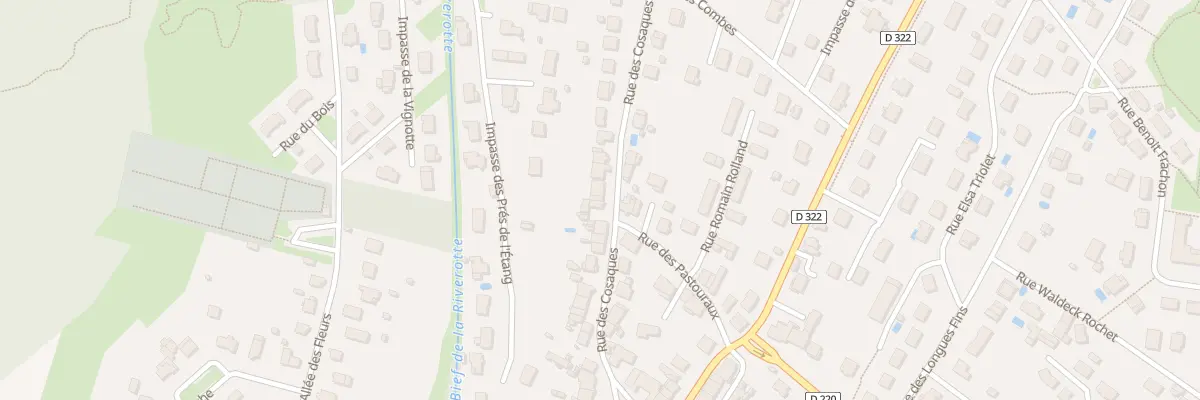 Plan du 19 Rue des Cosaques à Damparis