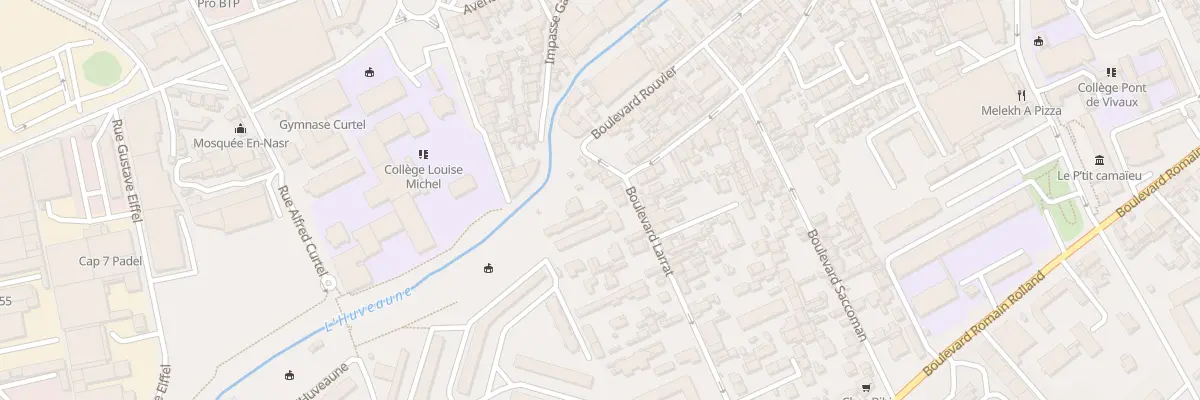Plan du 18B Bd Larrat à Marseille 10e Arrondissement