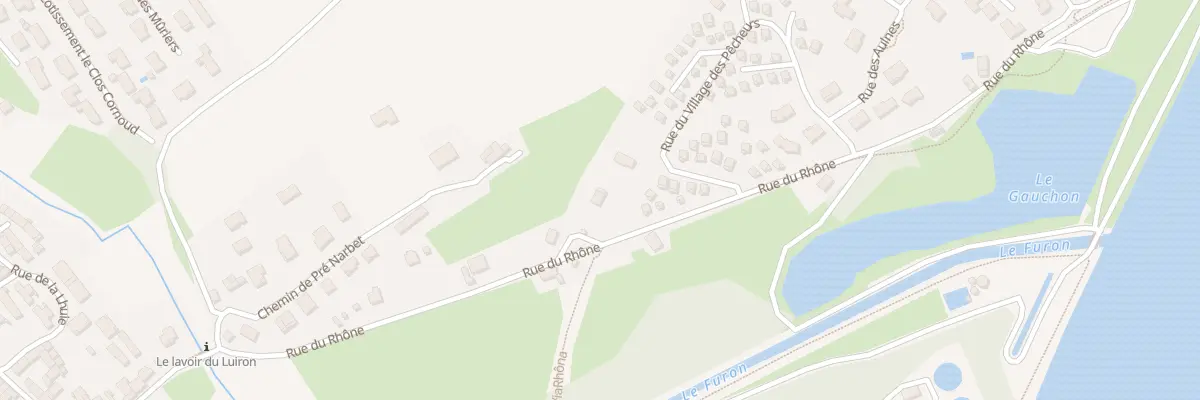 Plan du 61 Rue du Rhône à Montalieu-Vercieu