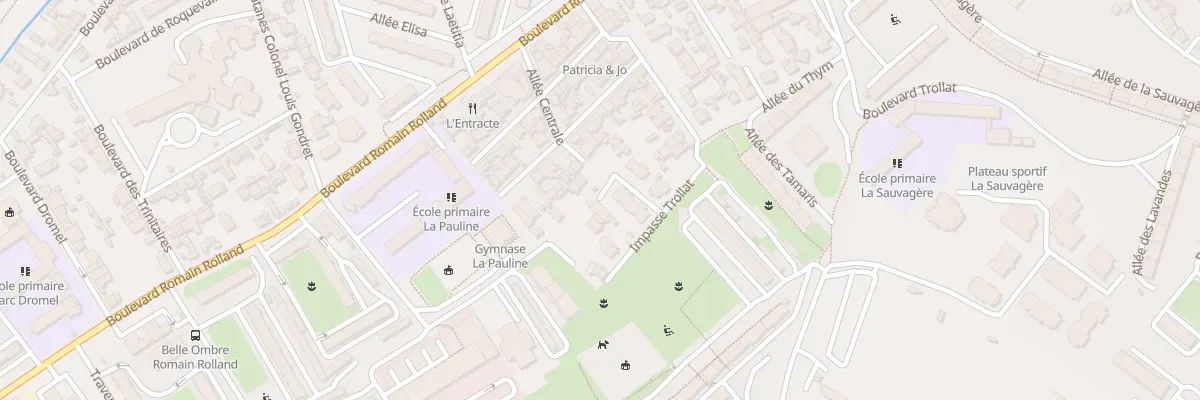 Plan du 26 Imp Trollat à Marseille 9e Arrondissement