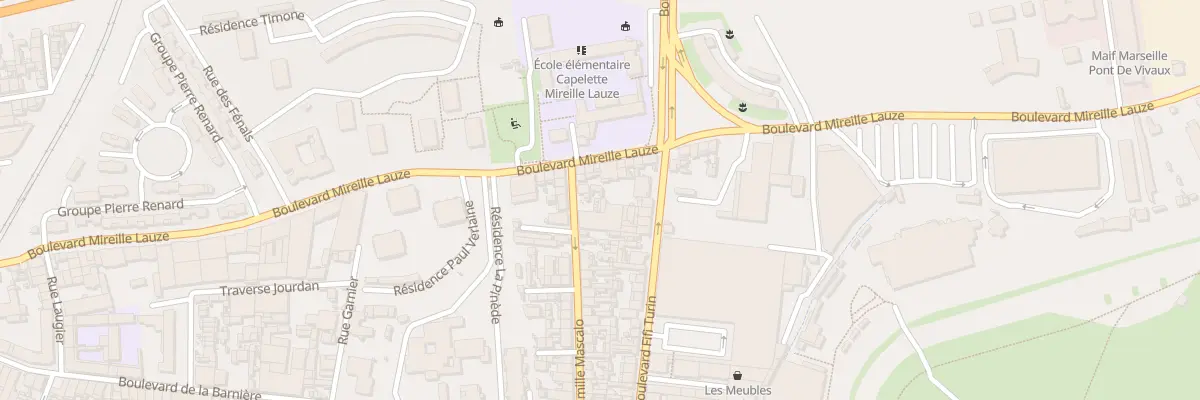 Plan du 104 Rue antoine del bello à Marseille 10e Arrondissement