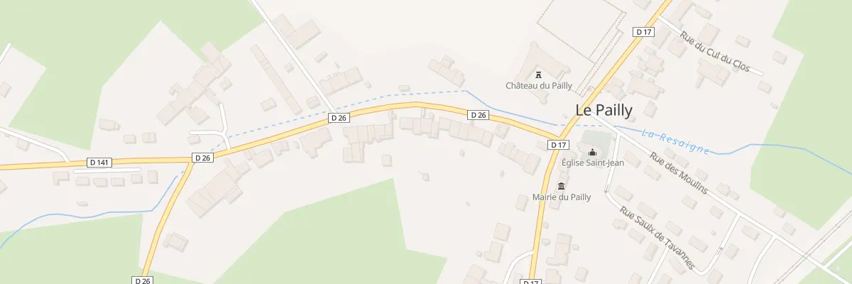 Plan du 21 Rue de la Liberation au Pailly
