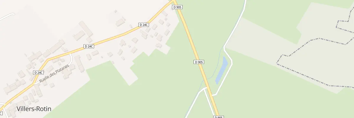 Plan du 14 Rue du Tilleul à Villers-Rotin