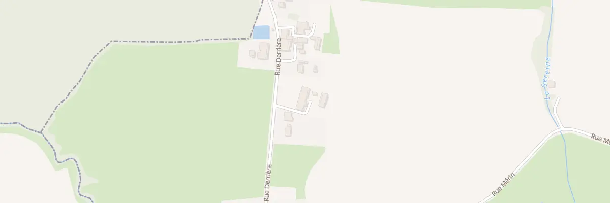 Plan du 305 Rue Derrière à Fontainebrux
