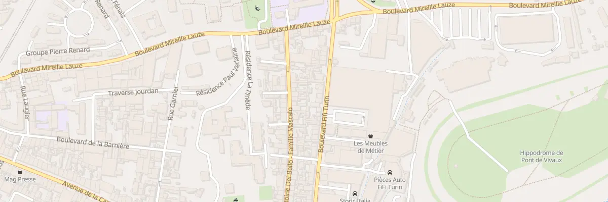 Plan du 82 Rue antoine del bello à Marseille 10e Arrondissement