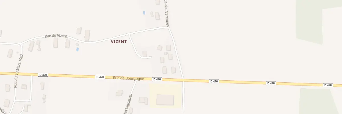 Plan du 7 Rue des Varennes à Cosges