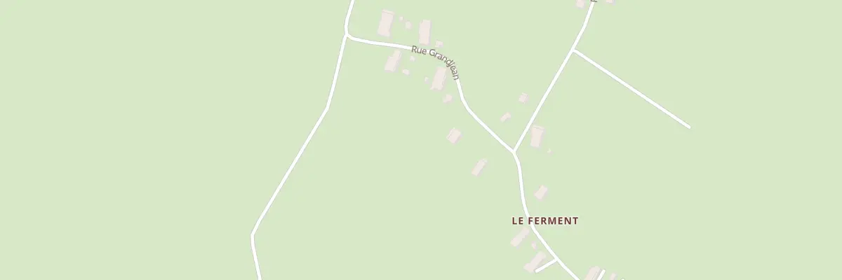 Plan du 3 Rue de Grandjean à Rye
