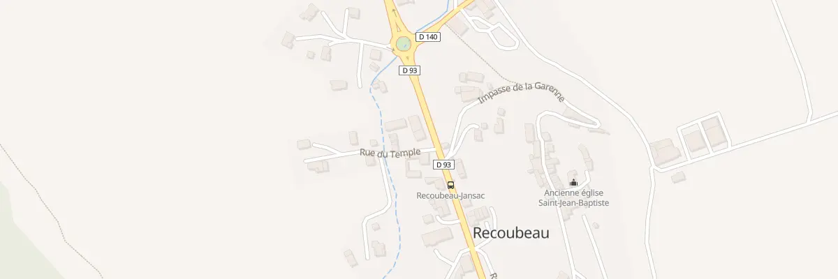 Plan du 116 Rte de Gap à Recoubeau-Jansac