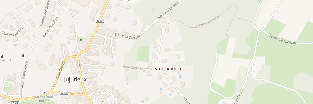 Plan du 122 Che du Plan à Jujurieux