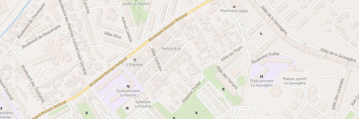 Plan du 25 Bd de la Chapelle à Marseille 9e Arrondissement