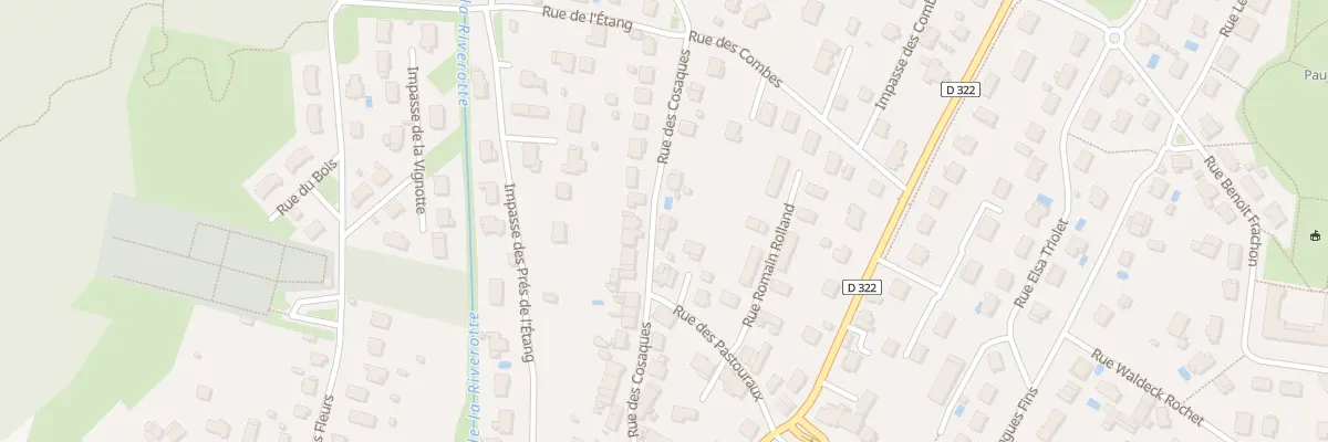 Plan du 16 Rue des Cosaques à Damparis