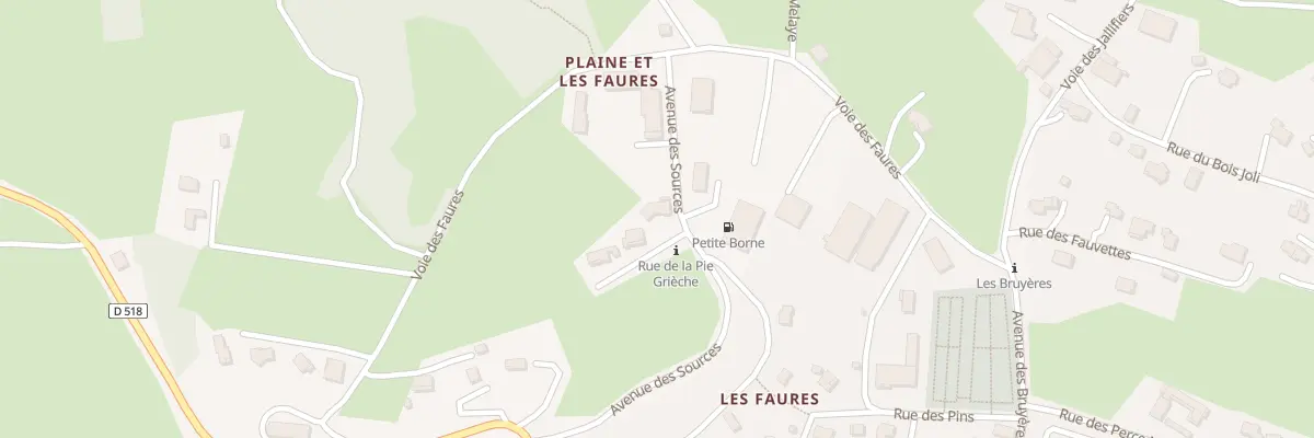 Plan du 130 Av des Sources à La Chapelle-en-Vercors