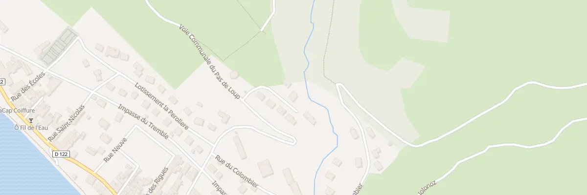 Plan du 5397 La Peralle à Sault-Brénaz