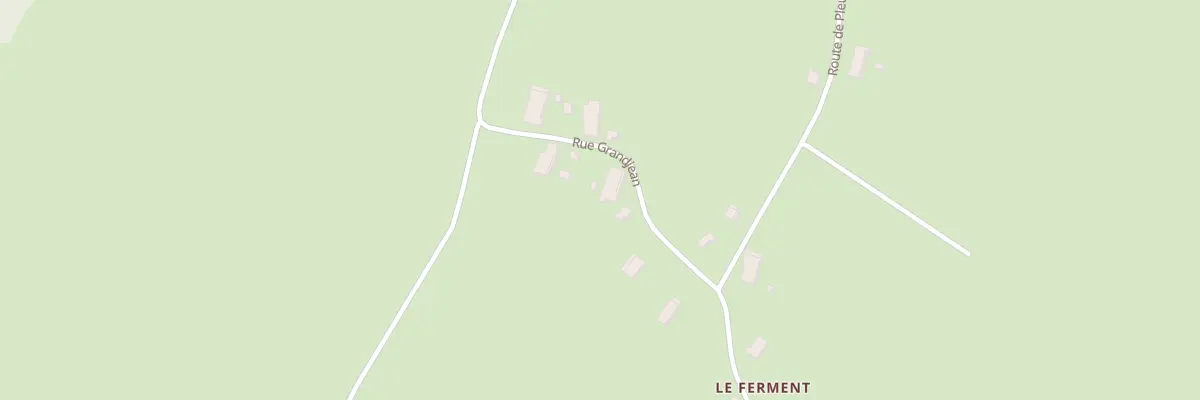Plan du 3 Rue de Grandjean à Rye