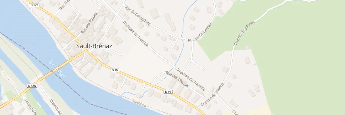 Plan du 3 Imp de Nerivent à Sault-Brénaz