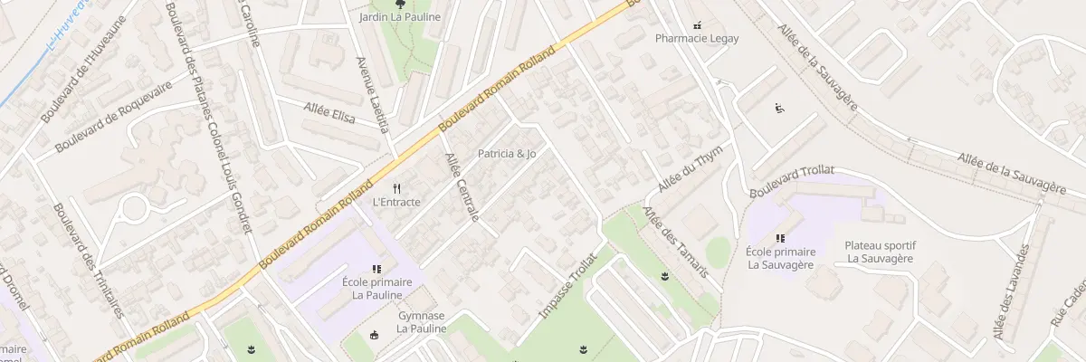 Plan du 29 Bd de la Chapelle à Marseille 9e Arrondissement