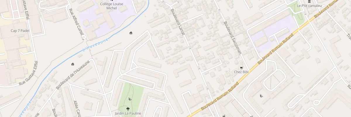 Plan du 58 Bd Larrat à Marseille 10e Arrondissement