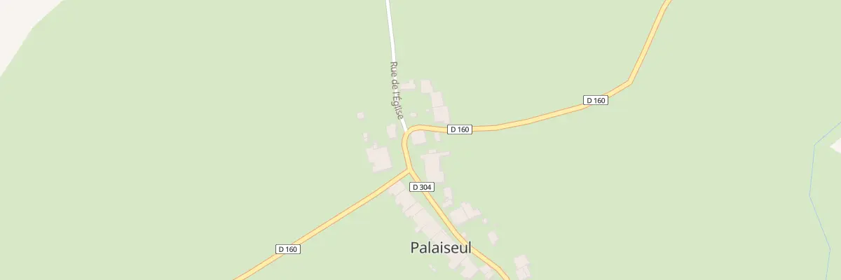 Plan du 1 Rue Charme Fleury à Palaiseul